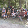 The Paddlers at the start of the trip