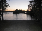 Sunset from beach at Saugeen Nation