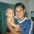 With Dad, August 21, 1999