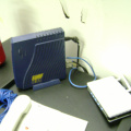Xplornet modem and DLink router