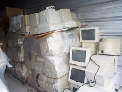 July 30 - all the remaining monitors are now in the KO storage shed