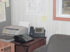 Second of 4 IP phones in Chief_'s Office