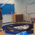 The children's learning area