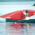 Canoe Rescue Session - preparing the canoe