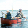 Andrew and Donald on McInnes Lake