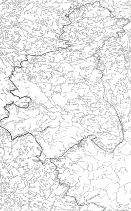 The route to the right is one taken in 2001