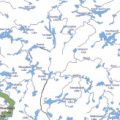 Another map of the lakes and rivers in the area