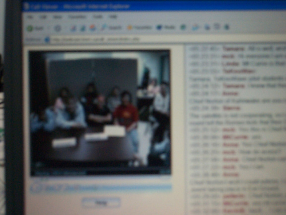 Webcast with students from La Ronge, Sask