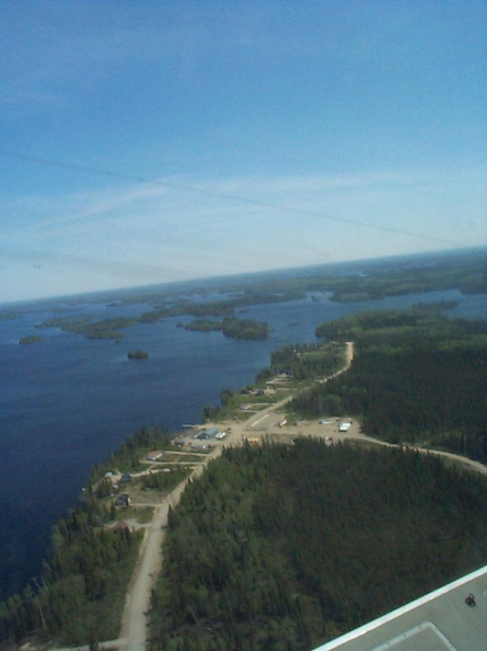 Slate Falls First Nation from Matt's plane