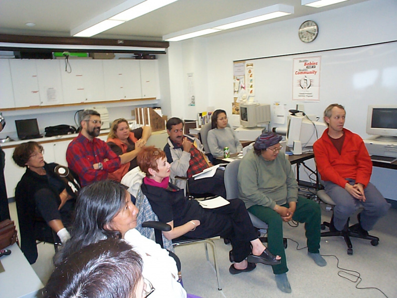 Telehealth Information session for Fort Severn health staff, band staff and guests - Sept 11, 2001