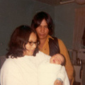 Maria and Kenneth Thomas and daughter Darlene (June 1972)