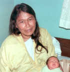 Mary Ann Thomas and daughter Marilyn (May 1982)