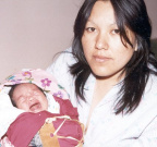 Lily Hunter and her daughter Geraldine (August 1984)