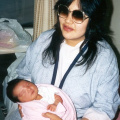 Evelyn Stoney and her daughter Gina (February 1989)