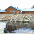 The Band office from the dock