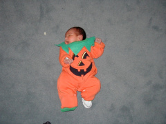 First Halloween - October 31, 2002