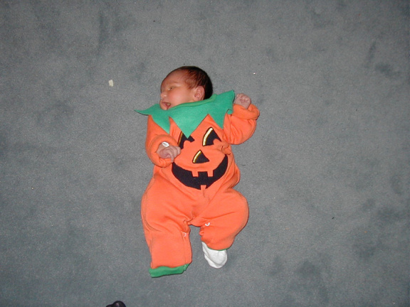 First Halloween - October 31, 2002
