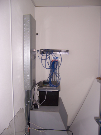 NSL internet service connection