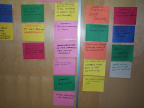 The other side of the the wall chart