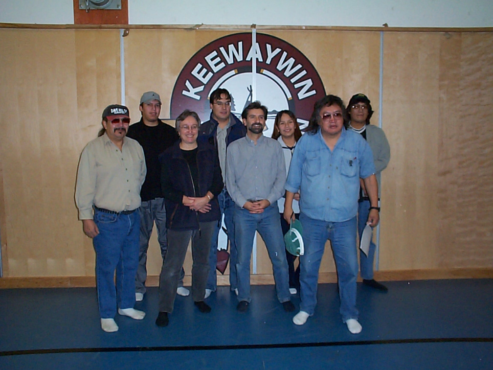 Here is Raymond,Blue, Helen, Jesse, Ricardo, Francine, Les and David.