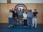 This is a group shot of all the people who were involved in setting and doing the workshop.