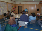 Here is the rest of the staff with Darrin Potter joining us for the video conferencing. Balmertown joined us later.