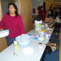 We thank Doreen and all the volunteers for helping with the cooking and preparation of the feast.