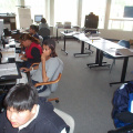 KiHS students in their new school environment