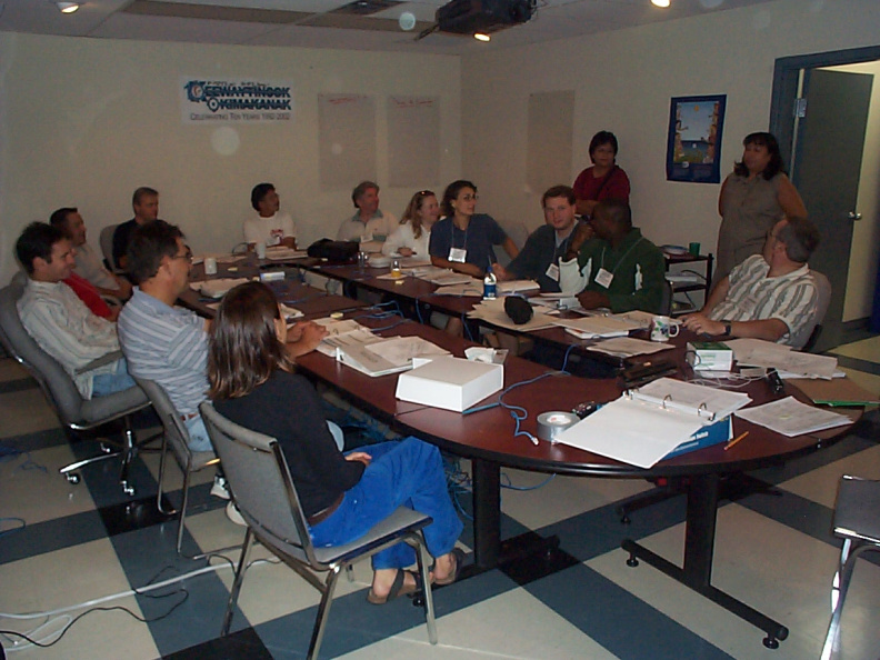 The KO Meeting and Training Room is filled with equipment and people