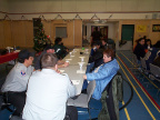 That is our NAPS officers on the left and the one in the blue coat is Betty Dobson our Northern Store Personnel