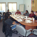 Lac Seul First Nation members showed a lot of interest in learning about small business development strategies