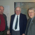 Mayor John McDonald (Sioux Lookout), Mayor Dunc Wilson (Red Lake), Mayor Sid Wintle (Dryden)