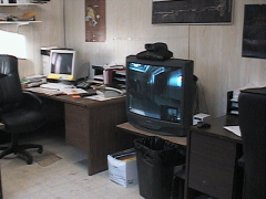 The Fort Severn Chief and Council office and video conferencing unit