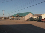 Fort Severn Band office (on the right) and Nursing station