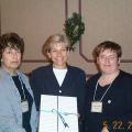 (l-r)Margaret Maclean OLS-North Board, Donna Brown OLS-North and Leanne Clendening OLS-North. Special Thanks to Donna Brown for