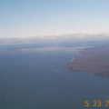 After take off from S.S.Marie, we're only at 8,000 feet over the lake.