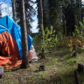 Traditional camp site for the folks from Angling Lake where the Otter flows into the Fawn River