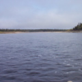 Coming up to the Severn River at the end of the Fawn