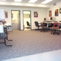 The public access area and offices at the e-Centre
