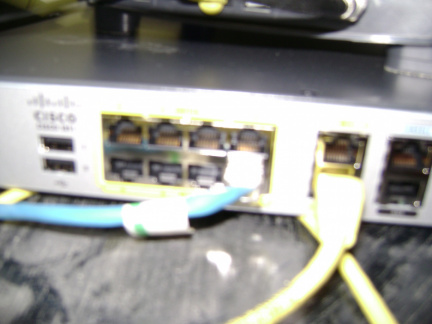 Bandwidth manangment Cisco 1811 router at Nursing station