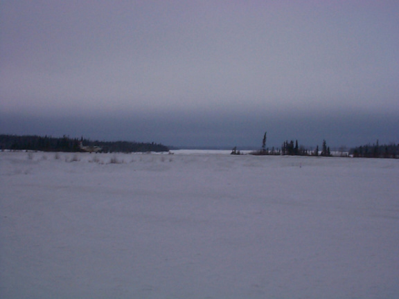 Wasaya Airways landing in North Spirit Lake on the 16 of December 2001, with the students returning from Pelican.