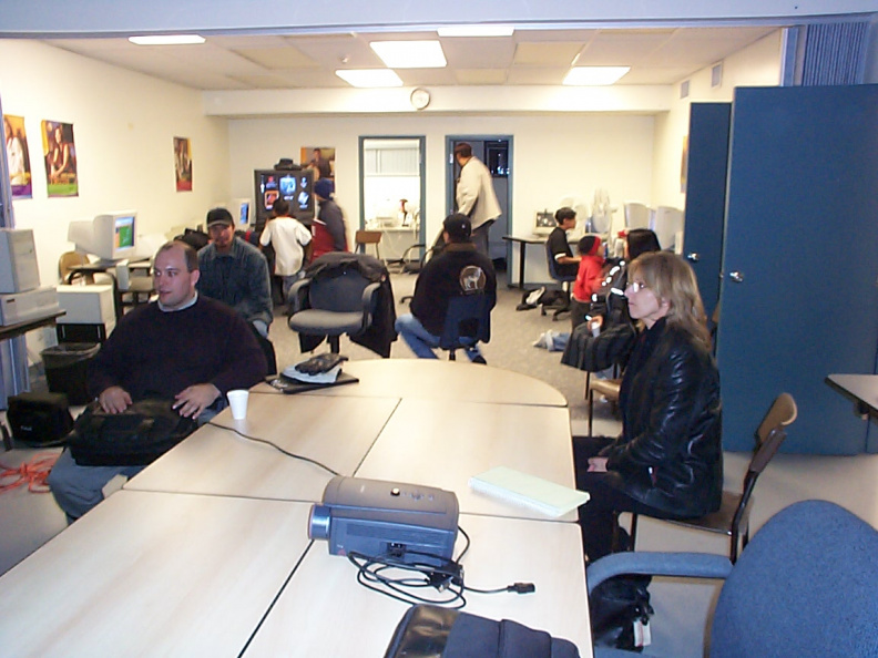 Lynn Baxter, Alvin Crane and other members of the Poplar Hill Band Council (Danny and Martha) participated in the meeting.