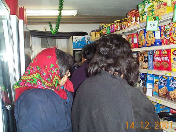 some ladies shopping.