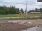 Heres the first view of the helicopters arrival.