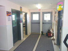 School hallway