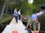 Day 1 - Monday, September 20, 2004 - Setting out on the Sturgeon River