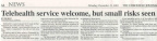 Press Coverage - Dec 31, 2001