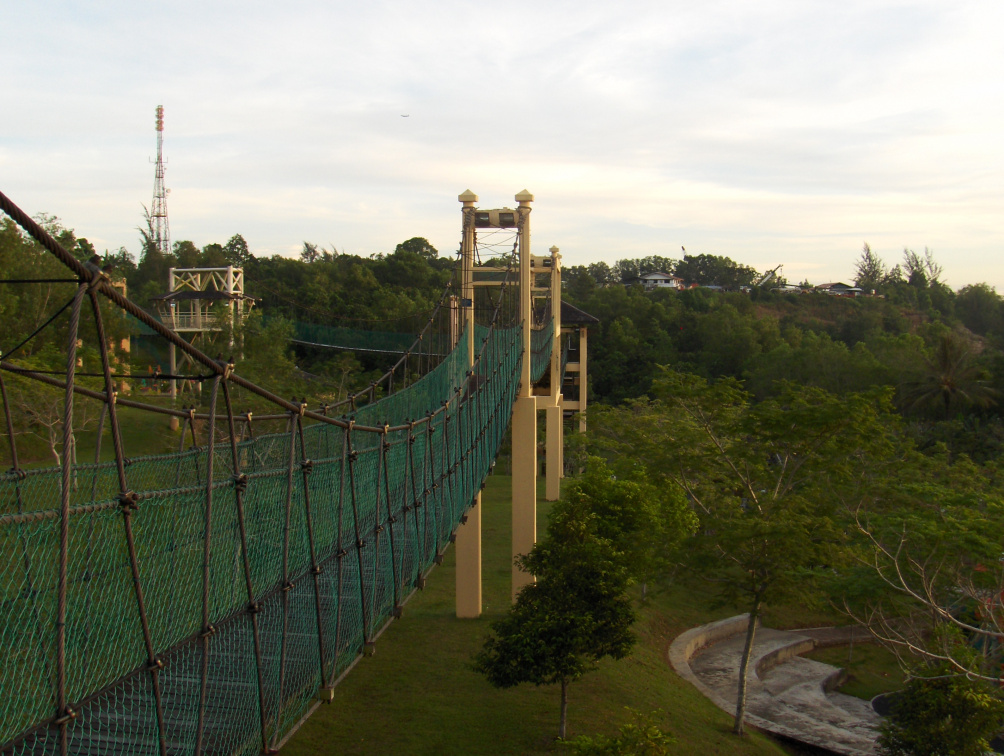 Park and Bridge in Miri