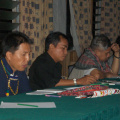 Workshop in Action, Ayoe, Stephanus and Pio