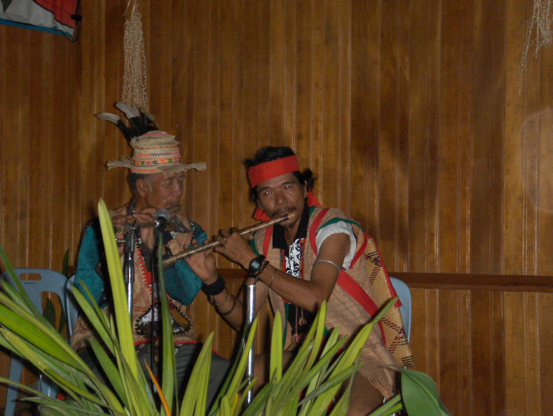 Playing the Sapay and Flute